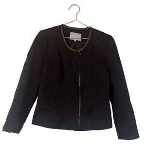 Classiques Entier XL Leather Yoke Moto Jacket size large